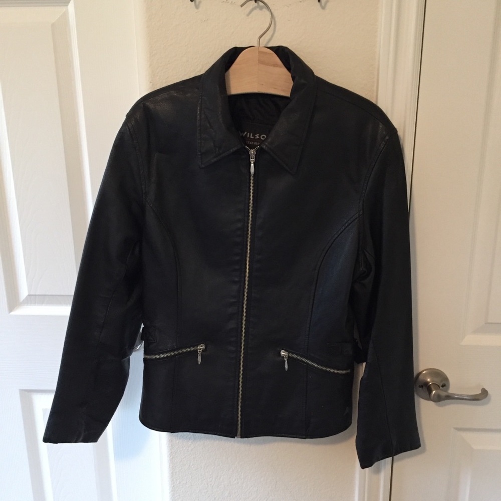 Women’s genuine leather jacket